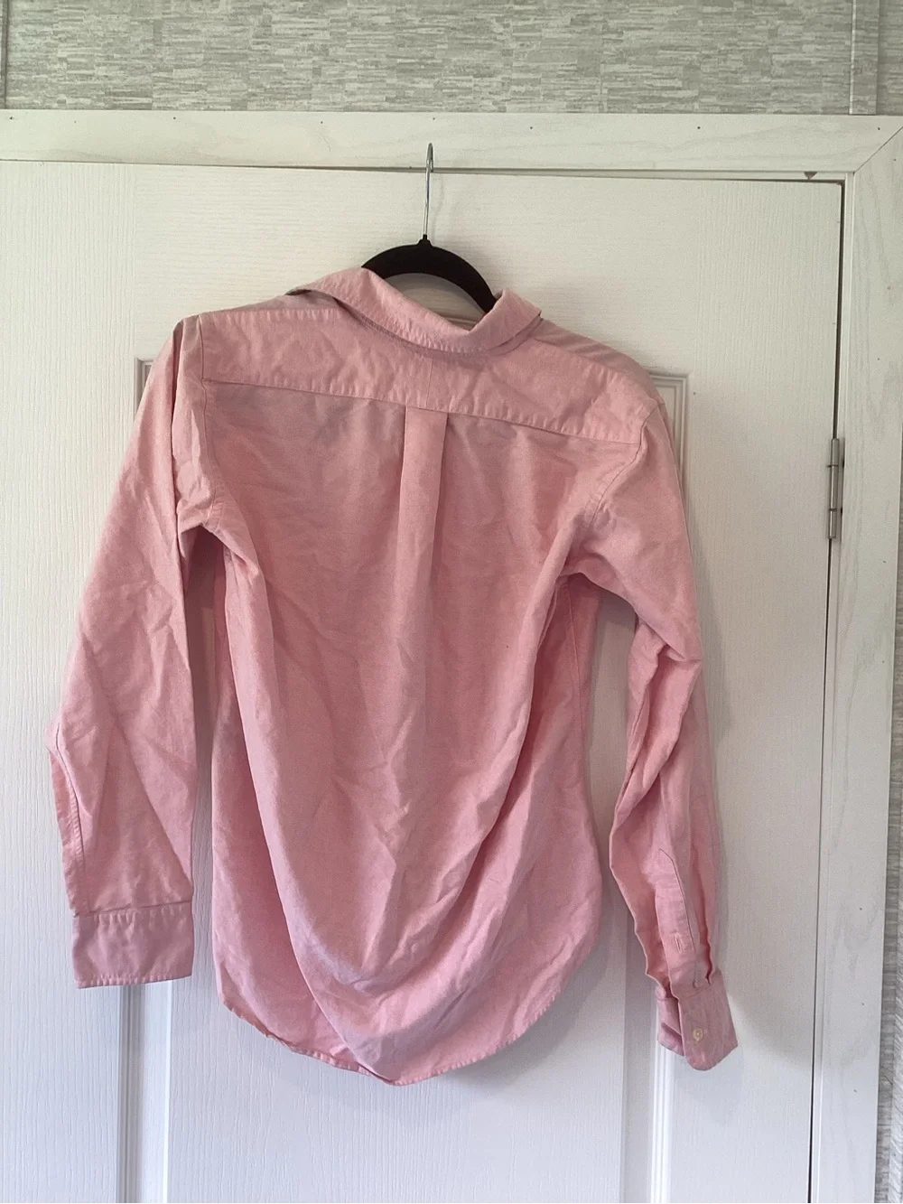 Ralph Lauren Light Pink kids Oxford Button-Down Shirt 4 EUC